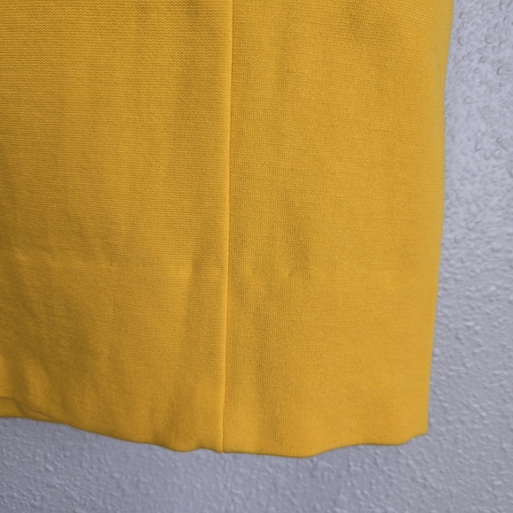 Diane Von Furstenberg Yellow Pencil Skirt Knee-Length Work - Picture 10 of 12